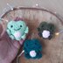 Crochet Heart Frog Pattern ,Crochet Pattern Mini Frog Plushie