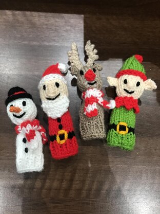 Christmas Finger Puppets