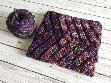 Snow Day Chevron Cowl #2