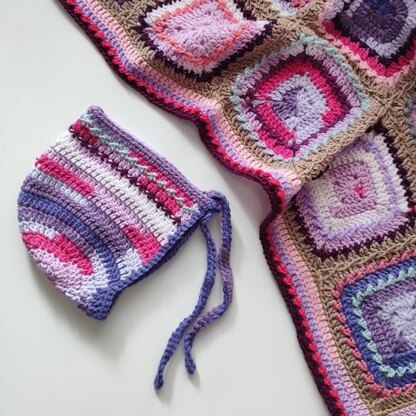 Little Waves Granny Square blanket