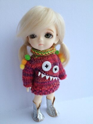 Lati yellow Monster sweater