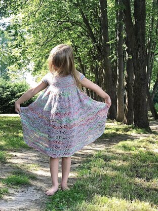 Wave Dress For Little Miss