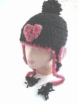 235 SWEETHEART EARFLAP HAT