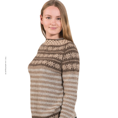 Stars & Stripes Jumpers in BC Garn Baby Alpaca - 2443BC - Downloadable PDF