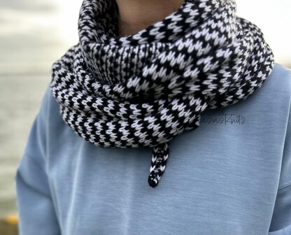 Shadow Stripe Scarf