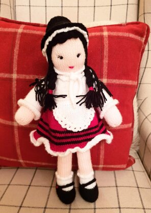 Angharad- A Little Welsh Doll