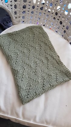 Zig zag blanket