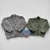 Damon V-neck Baby cardigan knitting pattern 0-9/12mths approx
