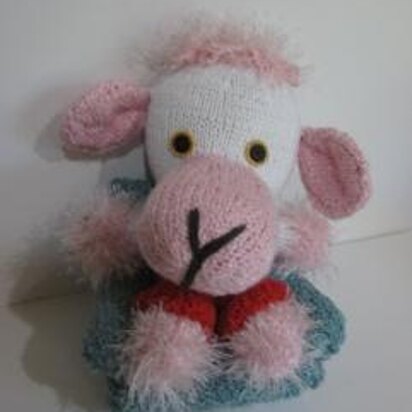 Knitkinz White Sheep - knitting pattern