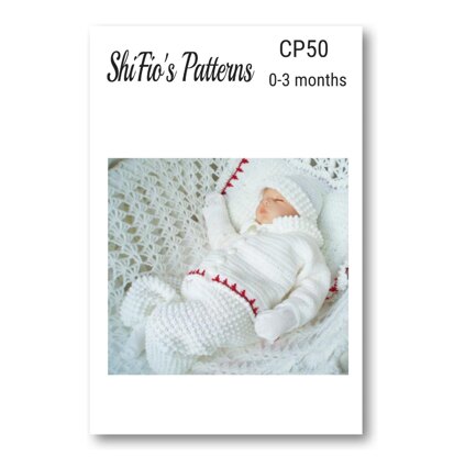 Crochet Pattern boys set with blanket #50