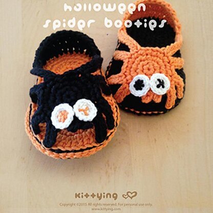 Halloween Spider Baby Sandals by Kittying
