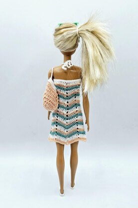 Barbie Coastal Dress and Bag