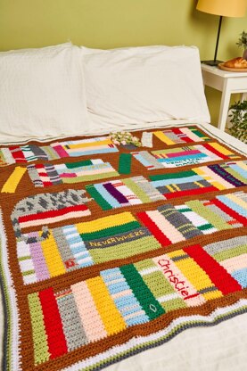 Snuggle up with a book blanket