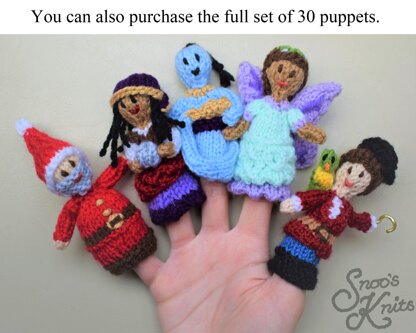 Free Snowman Finger Puppet Knitting Pattern Snoo's Knits