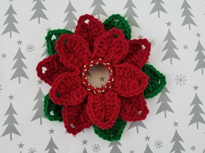 Upcycled Poinsettias