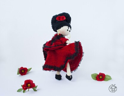 Spanish dancer doll