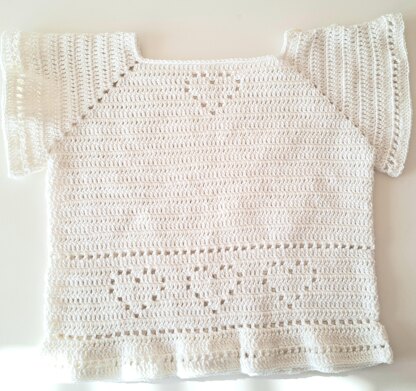 Hearts Baby Blouse