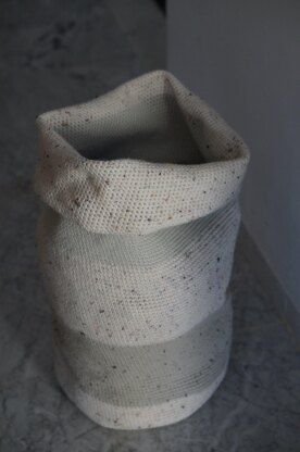 Long Laundry Basket Crochet Pattern