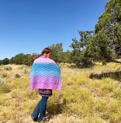 Cactus Garden Baby Blanket