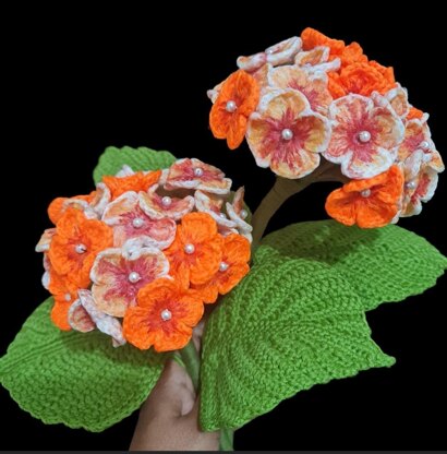 Crochet Lotus flower