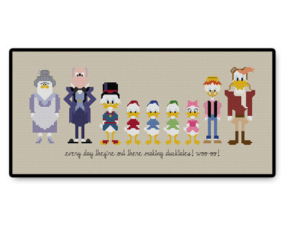 Ducktales - PDF Cross Stitch Pattern