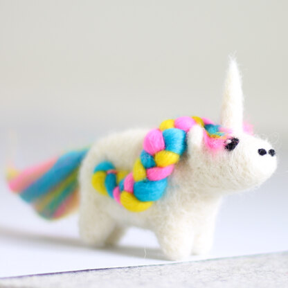 Hawthorn Handmade Unicorn Mini Needle Felting Kit