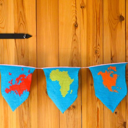 Continents Bunting