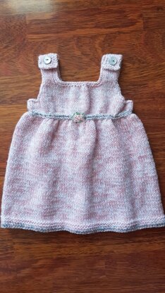 Lion Brand Baby Sweater Dress L0052AD