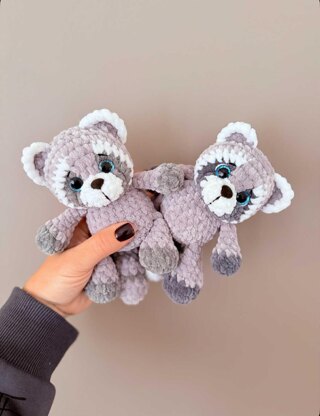 Plush Raccoon