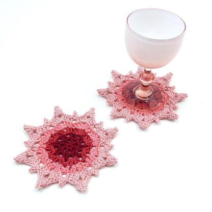 Crystal Coaster or Christmas Motif