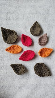 Knitted Leaves
