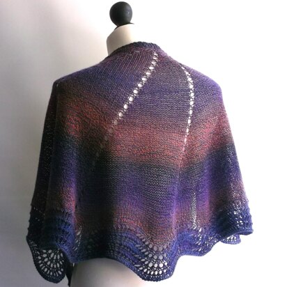 Cascade shawl 36