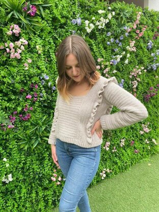 Lisa Ruffle Jumper