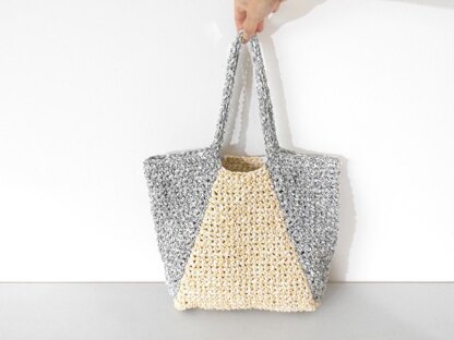 Color Block Tote