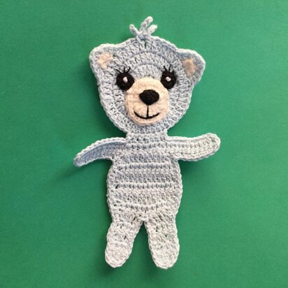 Adult Teddy Bear Appliqué