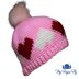 Topsy Turvy Hearts Beanie
