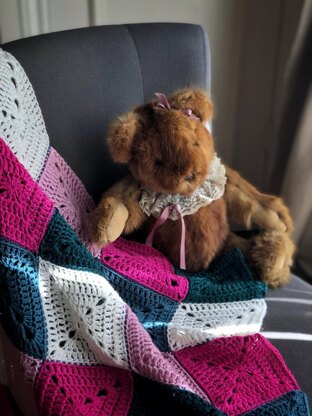 Wonky Blocks Blanket (crochet)