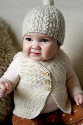 Millar Vest, Hat and Booties - Bc120