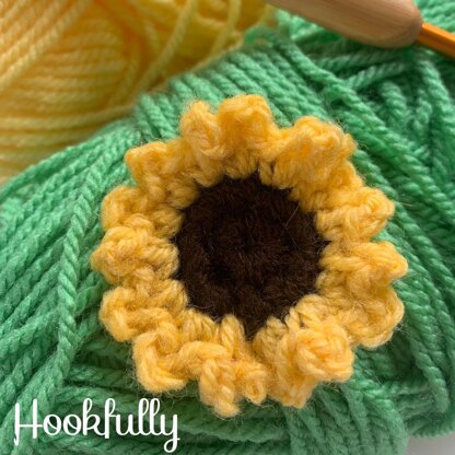 Mini Sunflower Applique