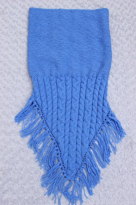Knitting Pattern for Ladies Cowl Chunky Yarn- Neck Warmer Knitting Pattern- Scarf Knitting Pattern, Hoodie Knitting Pattern- KP604