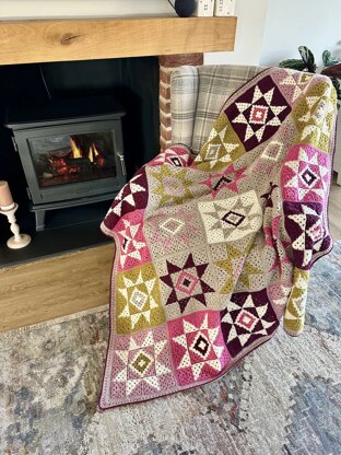 Quiet Sky Blanket by Anita Gibney - Leaflet