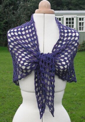 Wild diamonds shawl