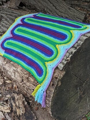 Rainbow Reverie Blanket