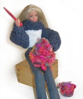Chicks With Sticks - Criss-Cross Shrug & Speed Stix Playset in Lion Brand Wool-Ease