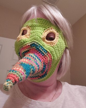 Colorful Plague Mask