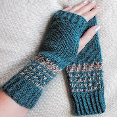 Seafoam mitts