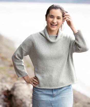 Churchmouse Studio Everyday Pullover in Rowan Alpaca Classic/Softyak DK PDF