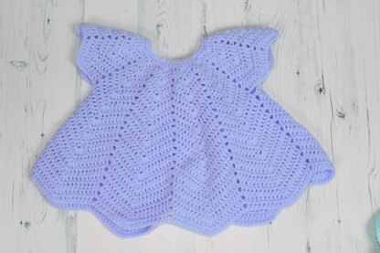 Rippled Angel Top Crochet Pattern #368