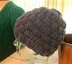 Basketweave Messy Bun Hat