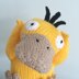 Psyduck pokemon amigurumi soft toy